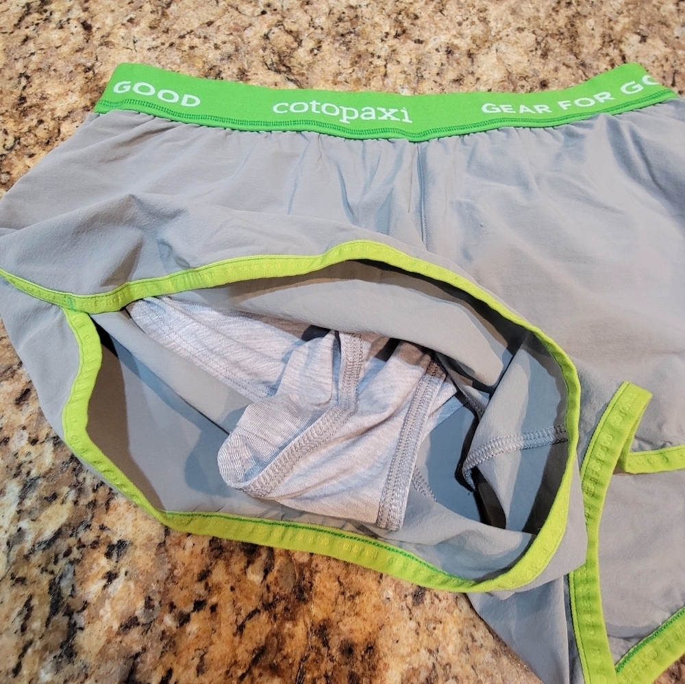 Cotopaxi Women's Gray and Green Shorts - Picture 4 of 9